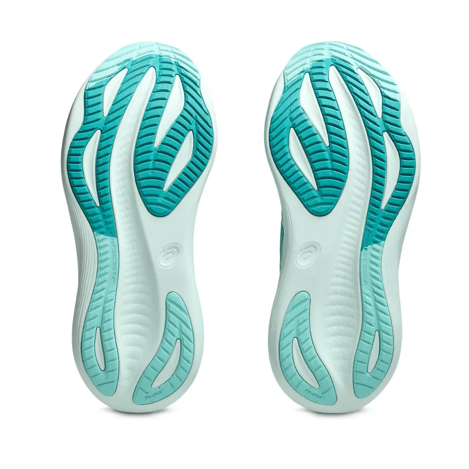 Asics Women's GEL-NIMBUS 27 Running Shoes in Wave Teal/Illuminate Mint SS25