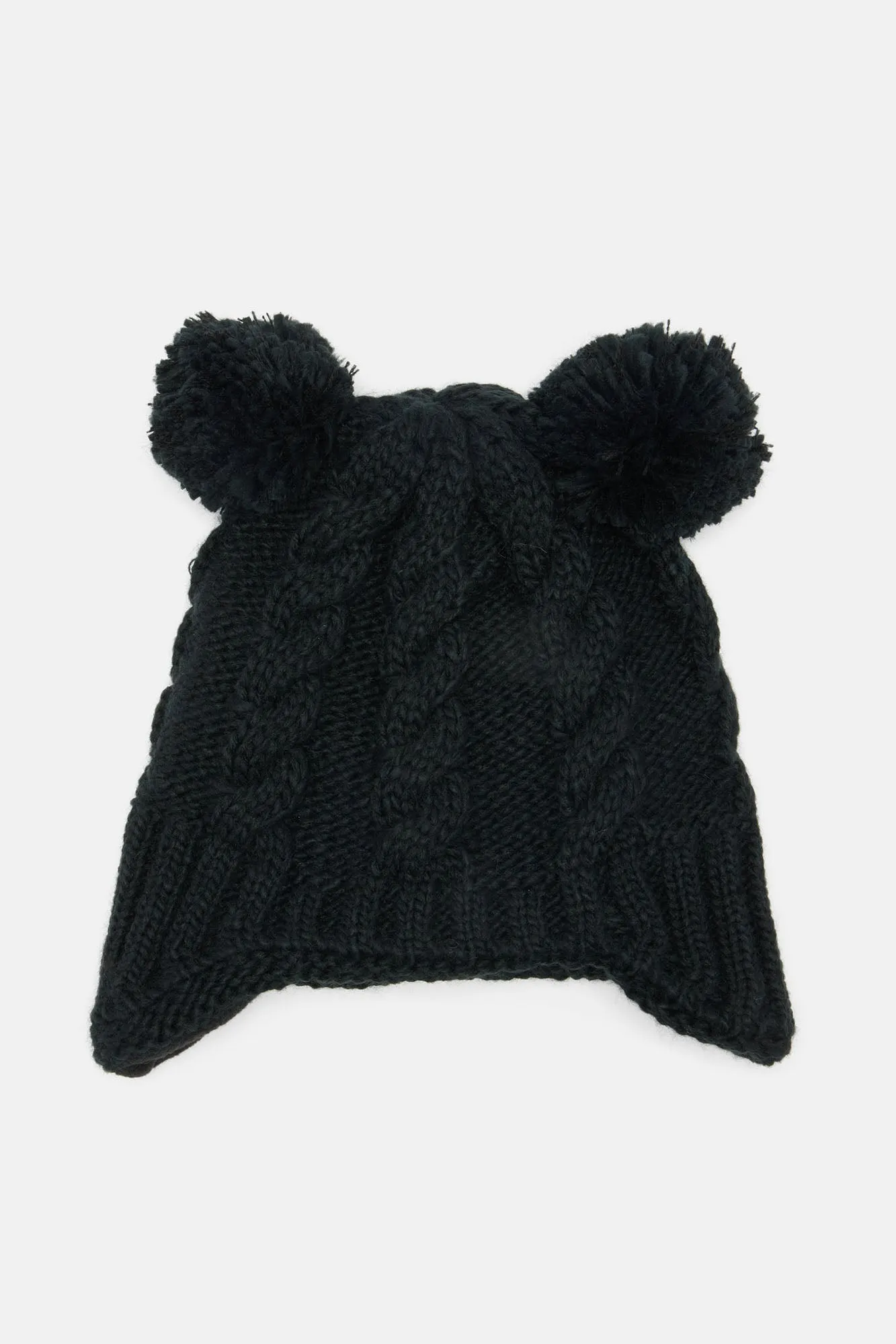 Beary Warm Beanie - Black