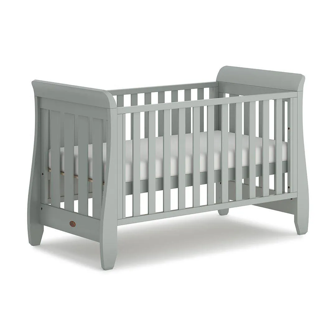 Boori Sleigh Urbane Cot Bed - Pebble