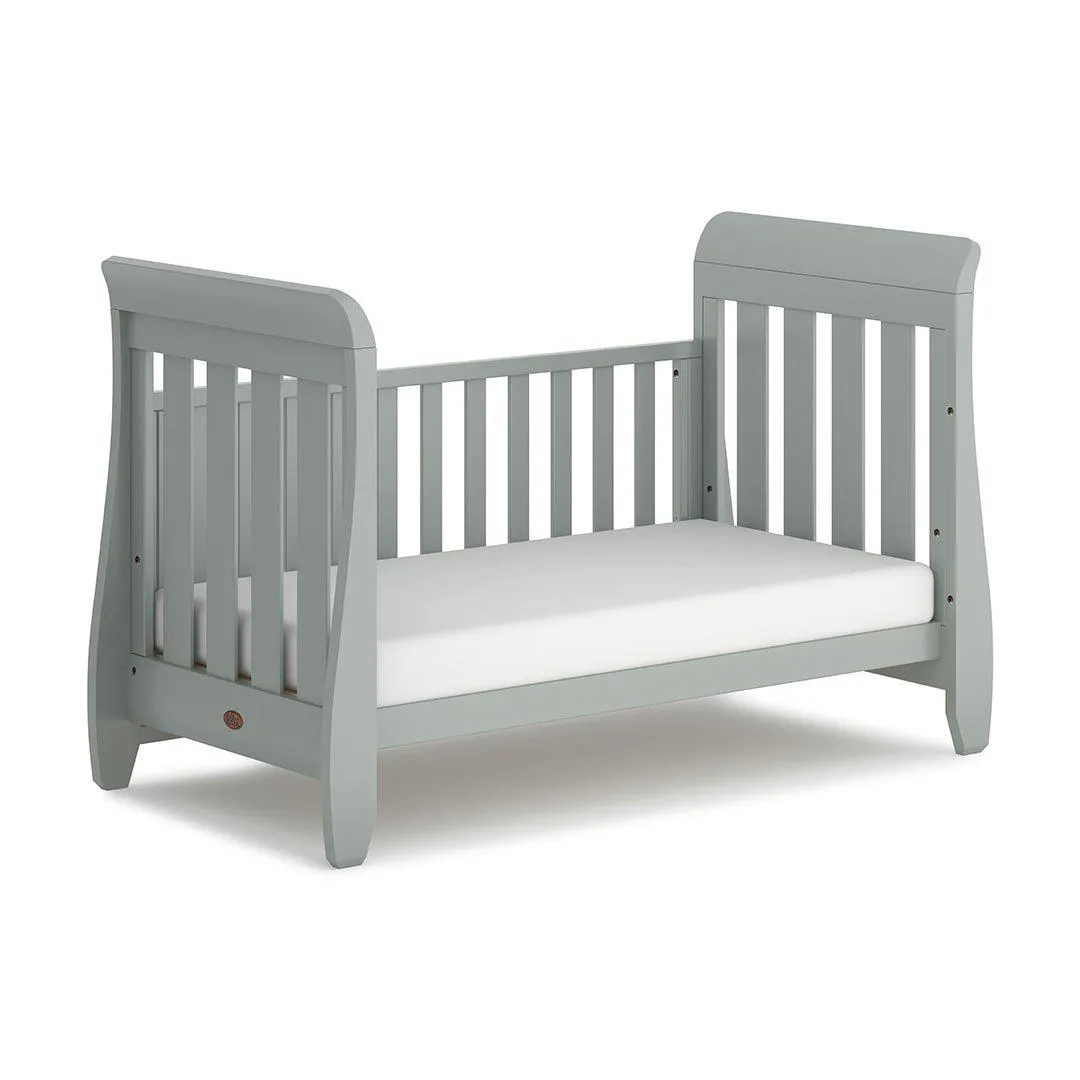 Boori Sleigh Urbane Cot Bed - Pebble