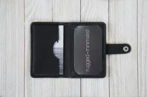 Business Card Wallet In Black