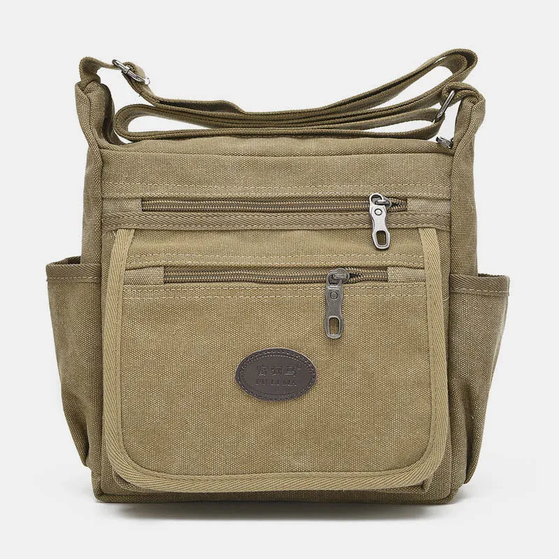 Multi-Pocket Outdoor Sports Shoulder Crossbody Bag