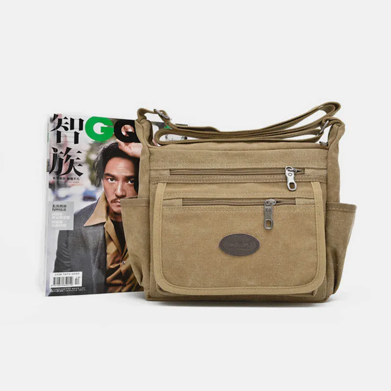 Multi-Pocket Outdoor Sports Shoulder Crossbody Bag