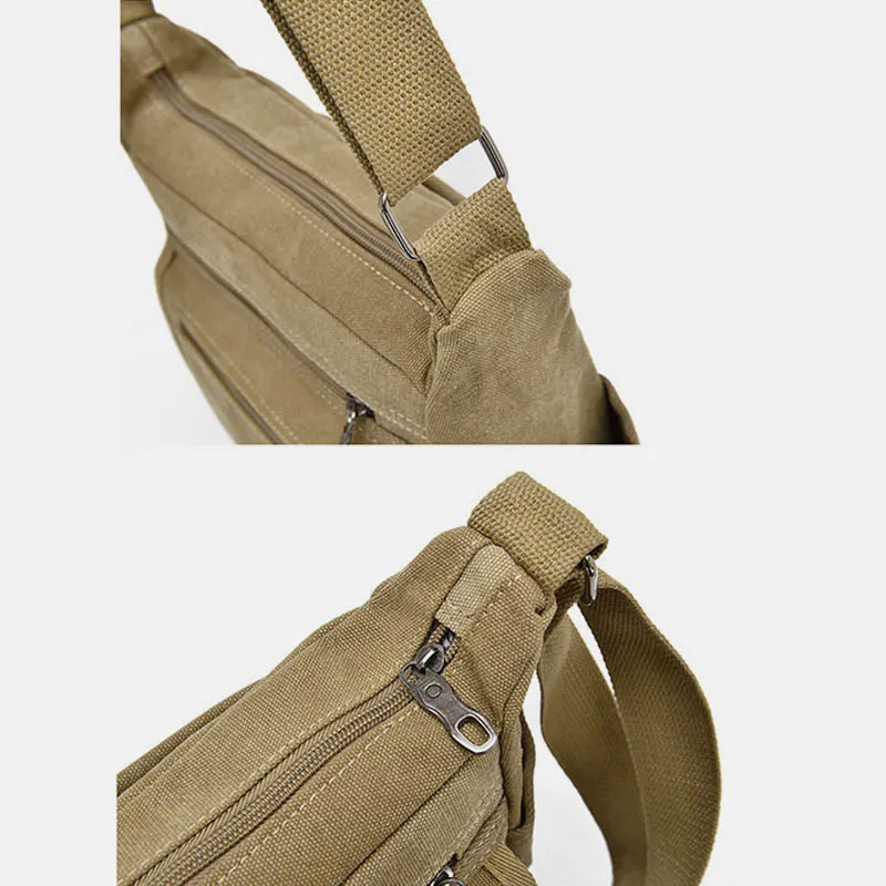 Multi-Pocket Outdoor Sports Shoulder Crossbody Bag