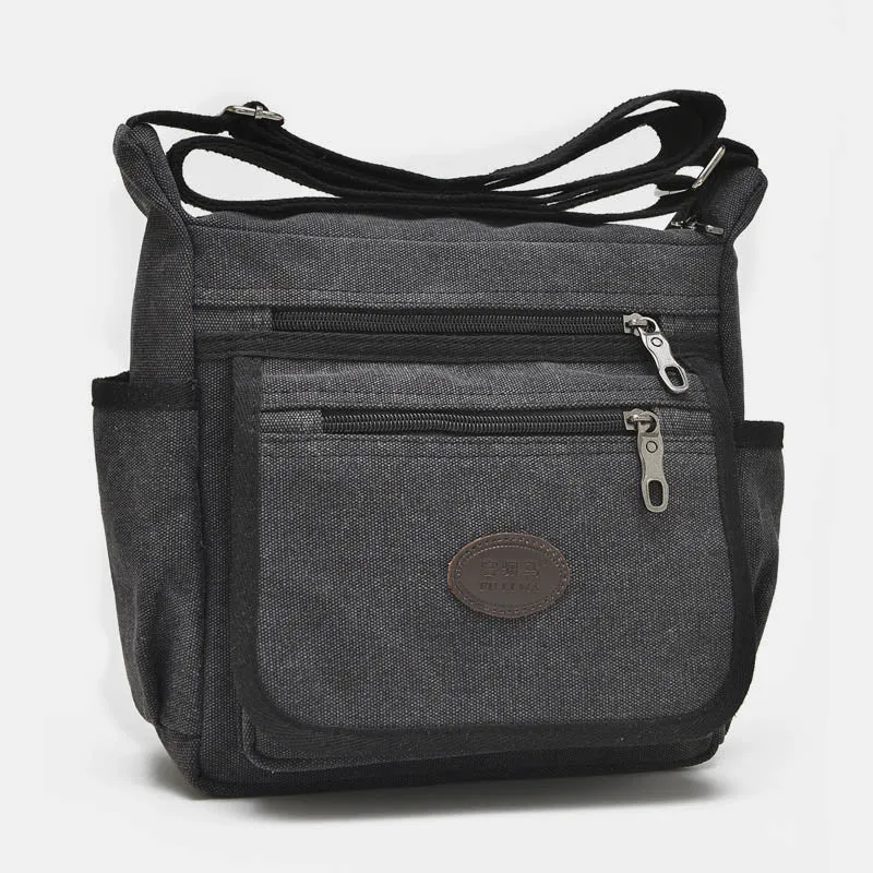 Multi-Pocket Outdoor Sports Shoulder Crossbody Bag