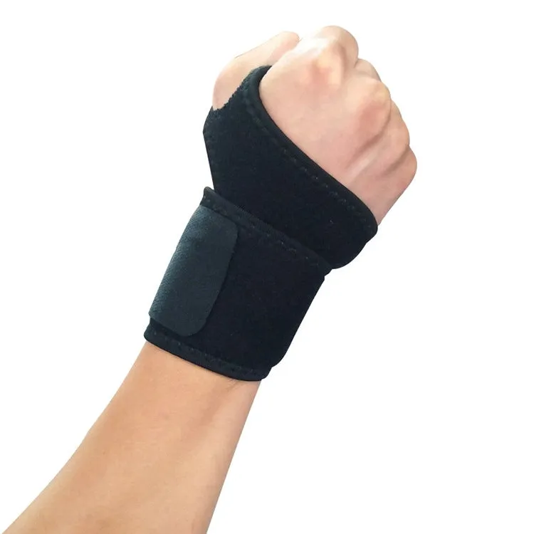 Sport Wrist Brace Polyester Cotton Knitted Wrist Support Protector