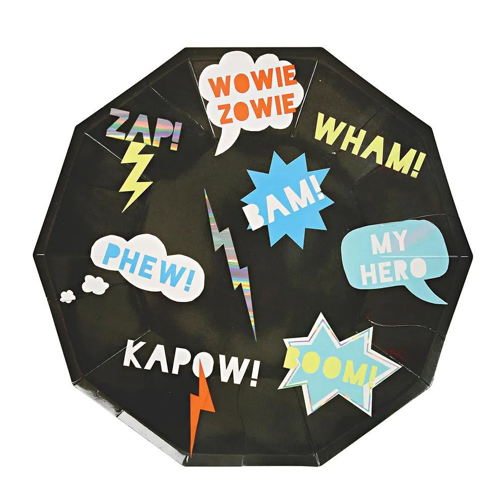 Super Hero Plates