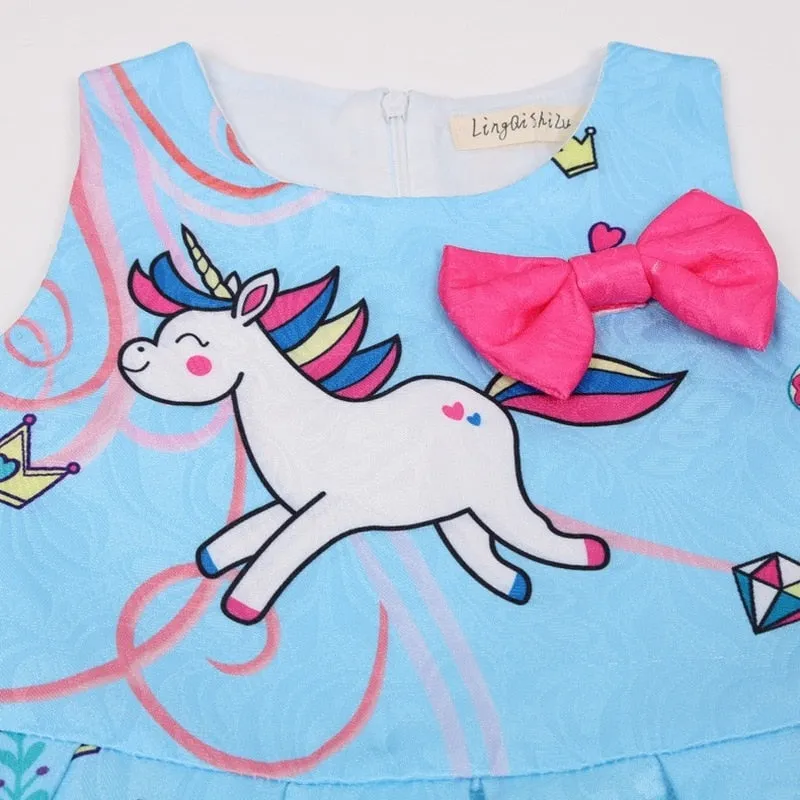 Unicorn Dress Cartoon